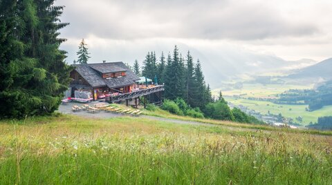 Berggeisthütte Aussenansicht